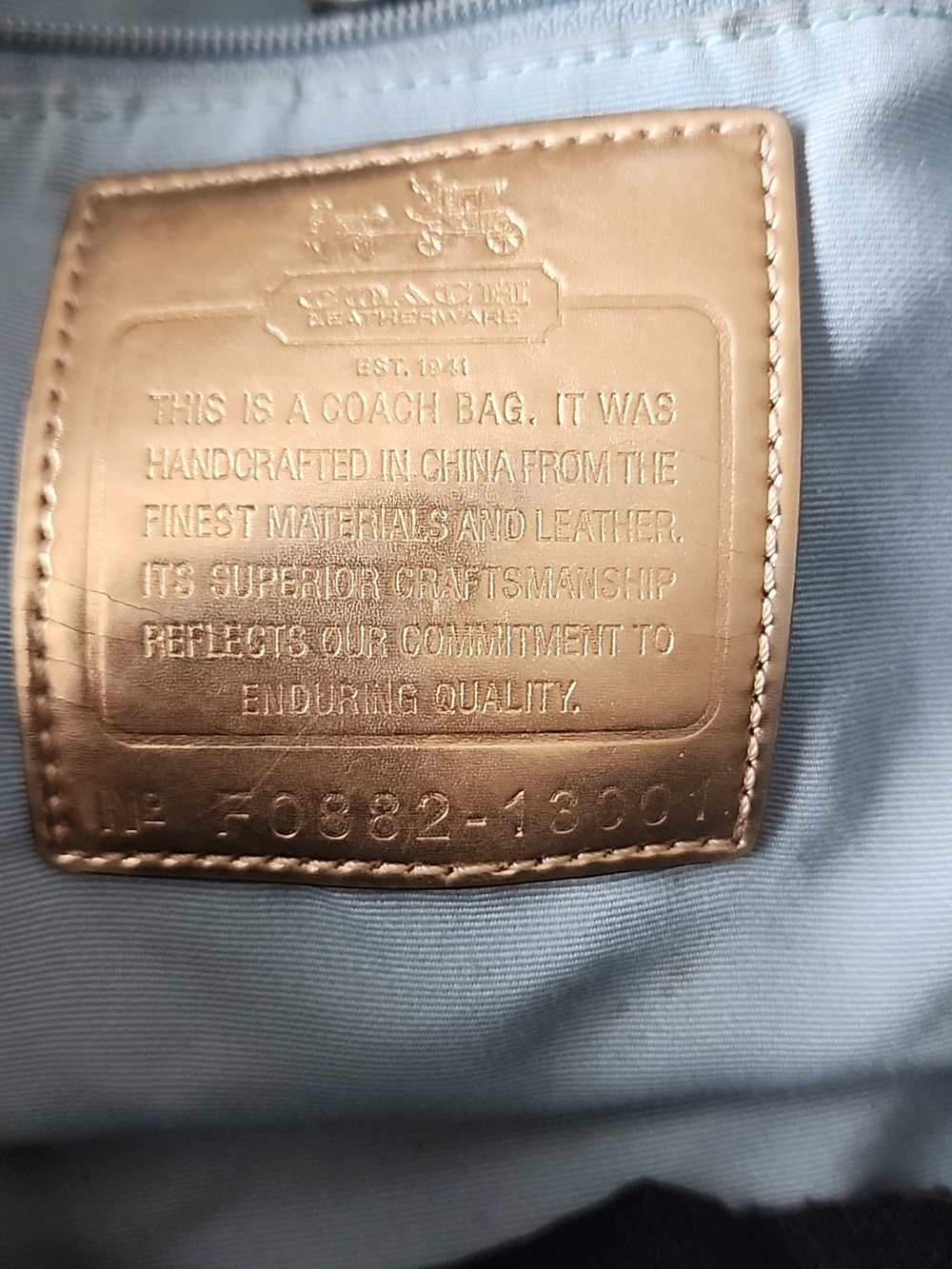 Excellent Condition COACH LARGE TOTE
